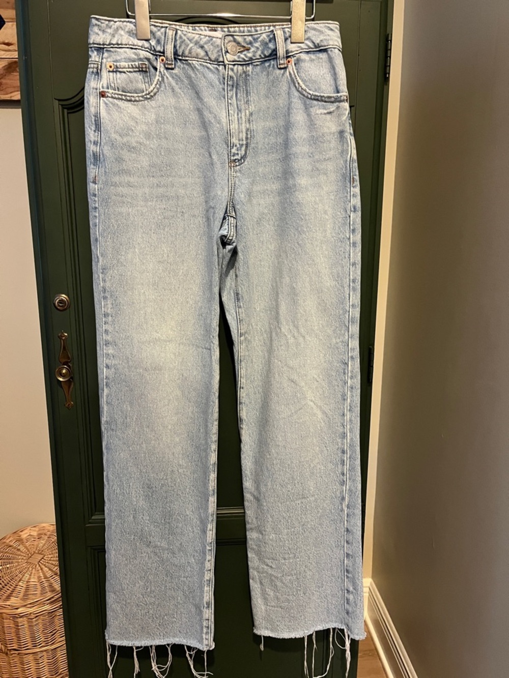 Garage Light Blue 90s Straight Jeans